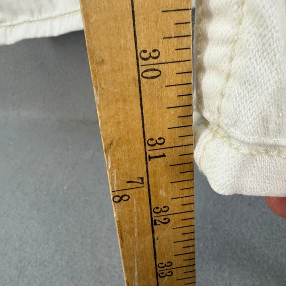 Miss Me Jeans Women's 26 (2) White Boot Cut Embellished Western Wear Summer - Picture 15 of 16